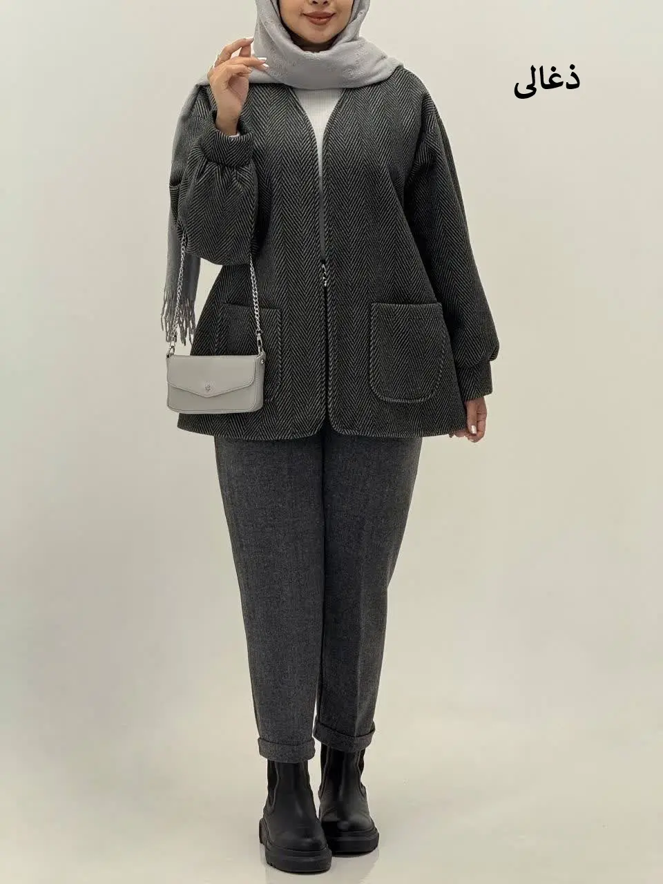 3695-پالتو آستردار فندی